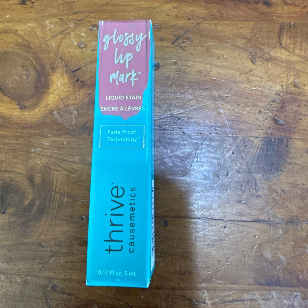Thrive Causemetics Glossy Lip Mark Liquid Stain in Pamela w/Fade Proof Tech
